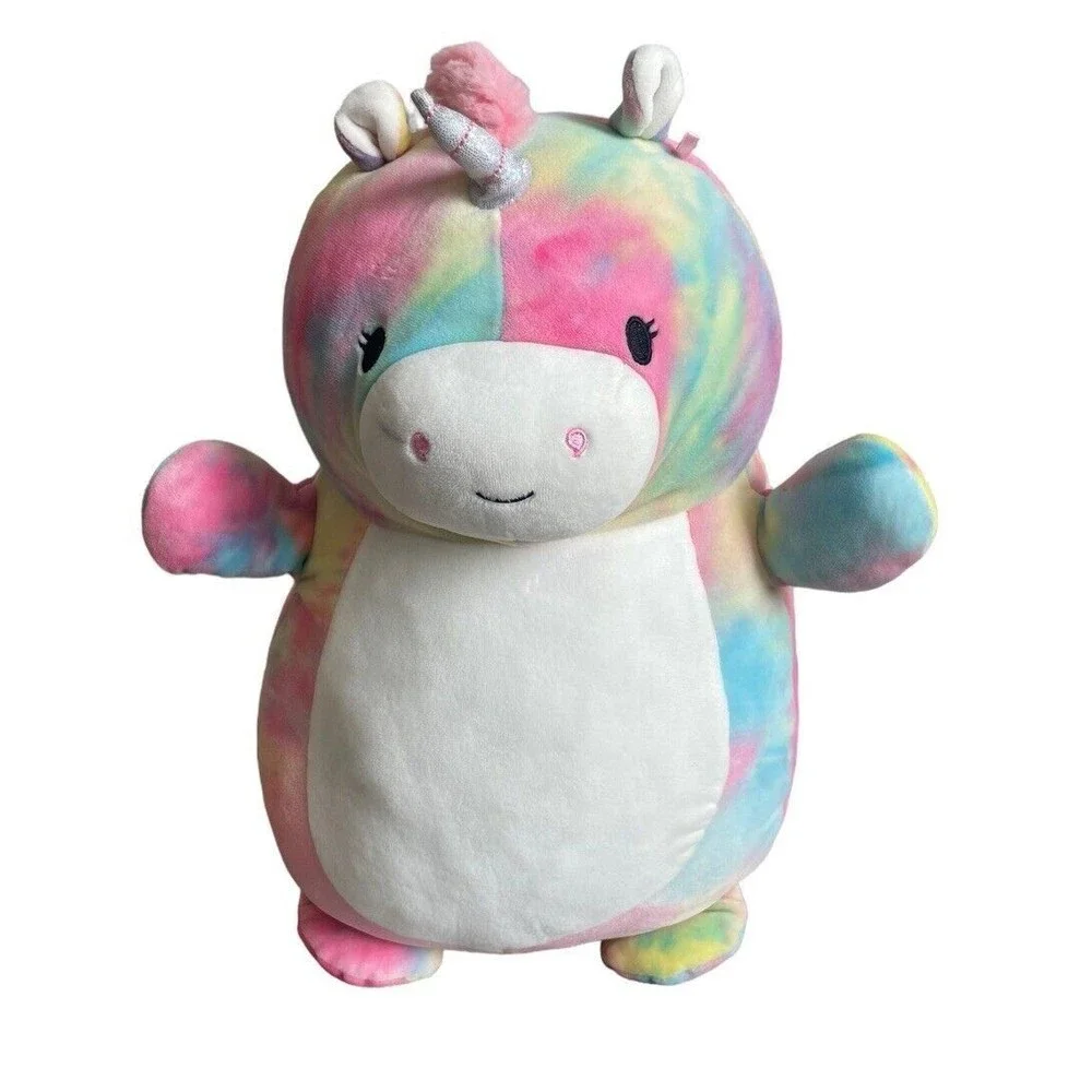 SQUISHMALLOW Unicorn Bevalee Hug Mees 16” Plush Animal 2021 KELLYTOY